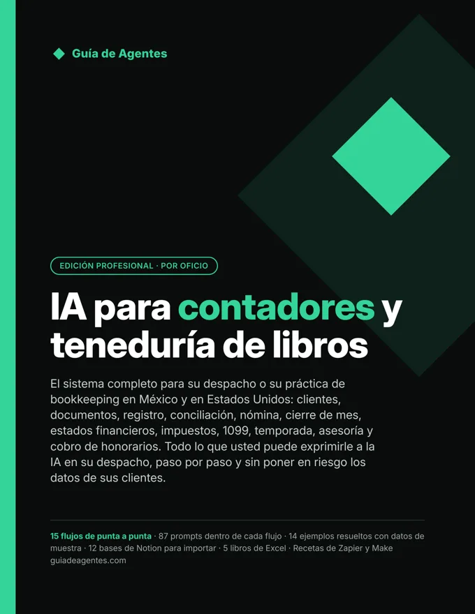 Portada de la guía IA para contadores y teneduría de libros